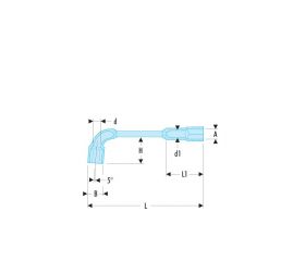 LLAVE PIPA 6X6 CARAS 15/16