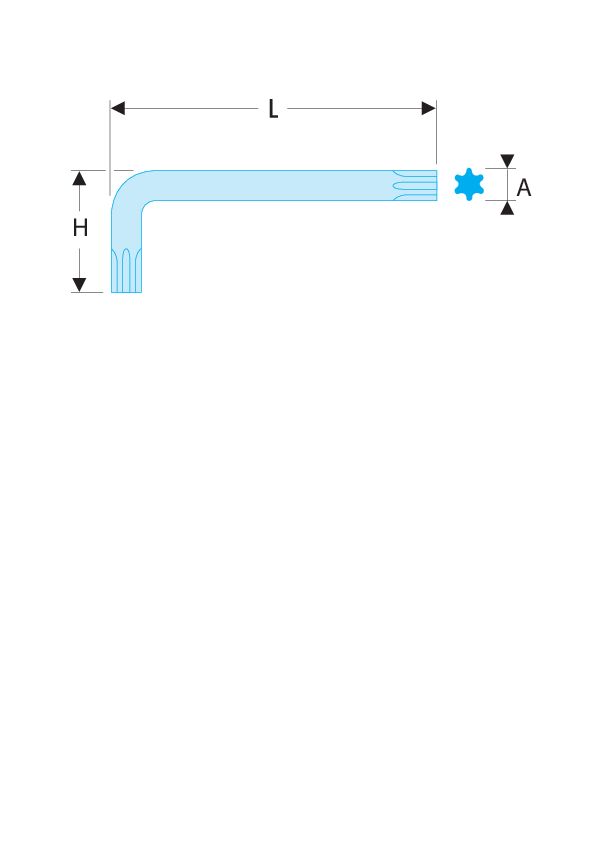 80 - Llaves macho cortas XZN®