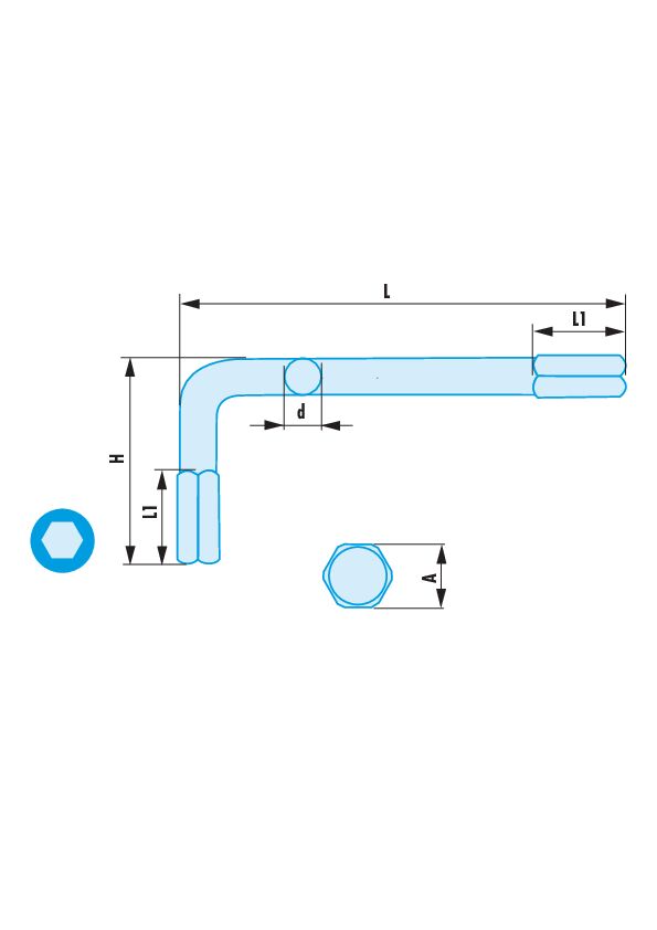 82H.SR - Llaves macho en pulgadas ADF
