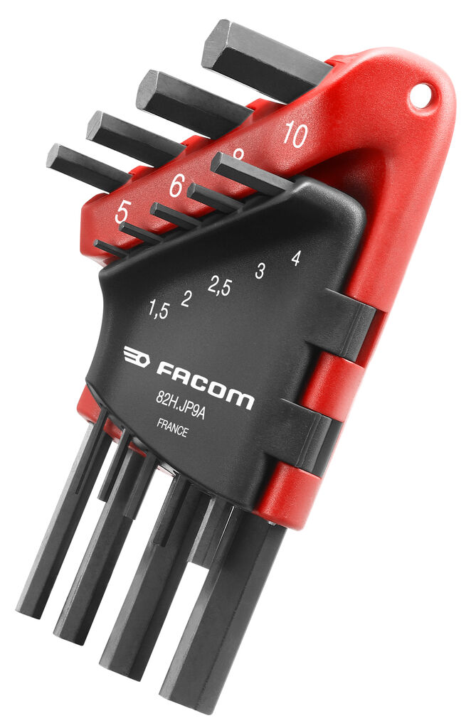 JUEGO 9 LLAVES MACHO CORTAS MM