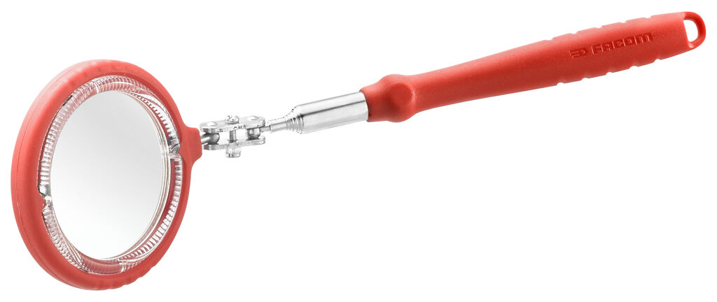 Espejo telescópico con efecto de aumento