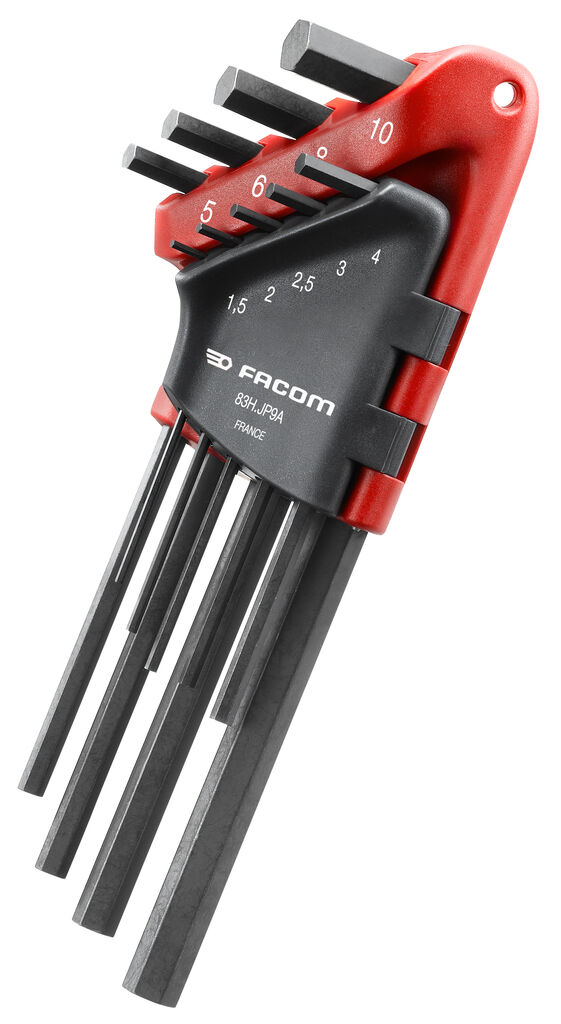 JUEGO 9 LLAVES MACHO LARGAS MM