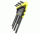 JP - Juegos de llaves macho acodadas 6 caras en estuche - FLUO