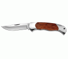 Navaja con muesca de retención mango de madera