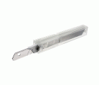 Estuche de 10 cuchillas divisibles de 9mm