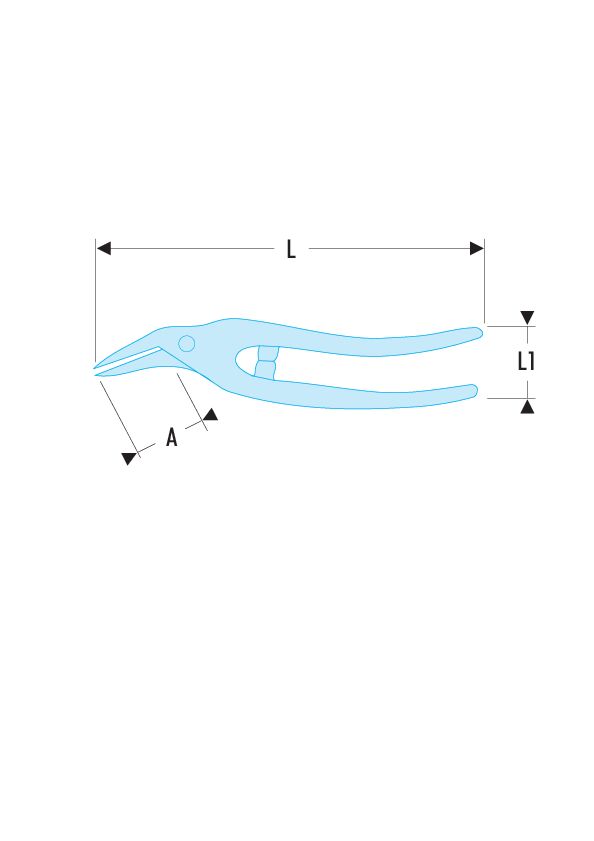 883 - Cizallas contorneadoras