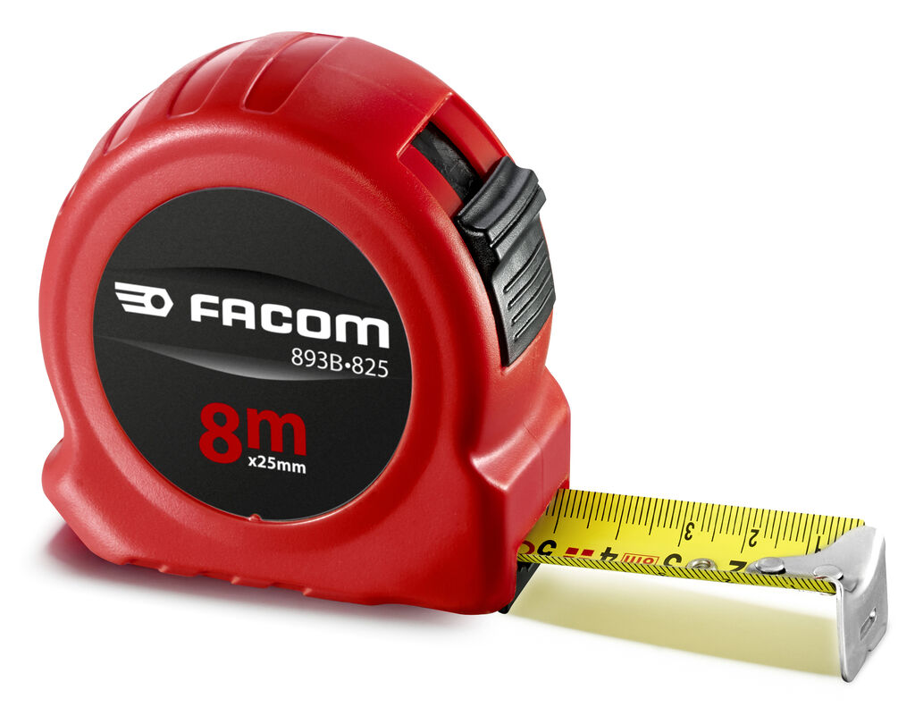 CINTA METRICA ABS 8 X 25MM 2 CARAS