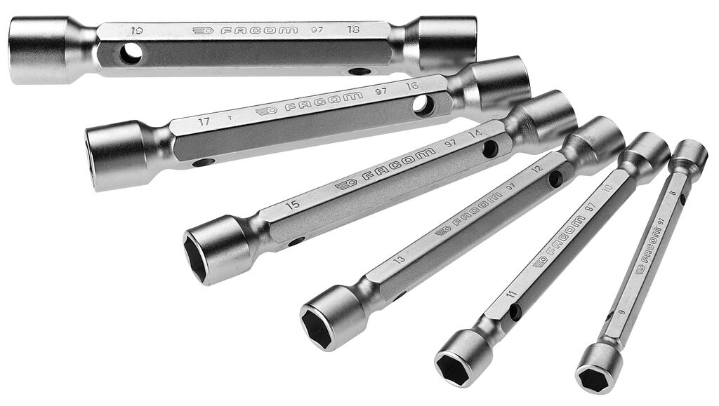 Juegos de llaves de barra dobles forjadas métricas