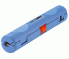 Herramienta para desenvainar y pelar cables coaxiales