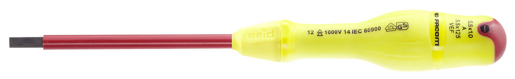 A.VE - Destornilladores PROTWIST® aislados 1.000 Voltios para tornillos ranurados - RFID