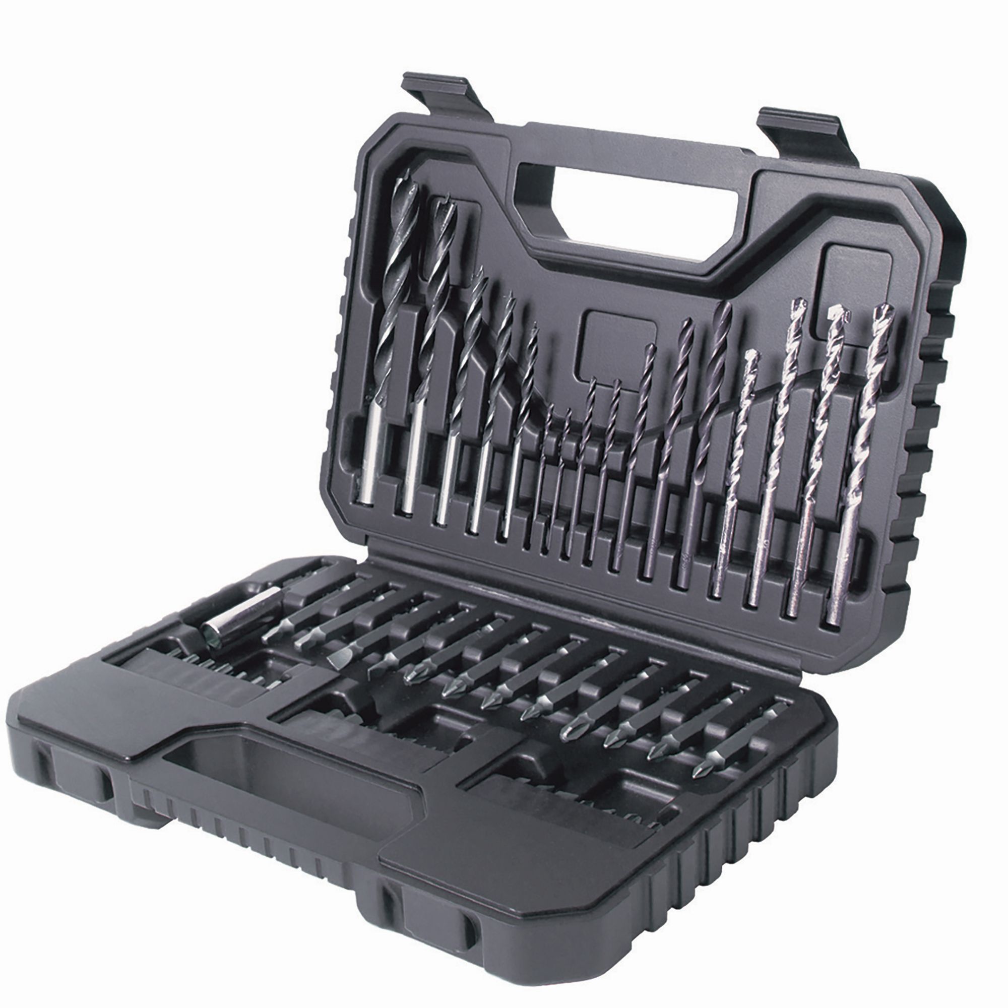 A7217-XJ - Juego de 50 piezas para Atornillar y taladrar con brocas 