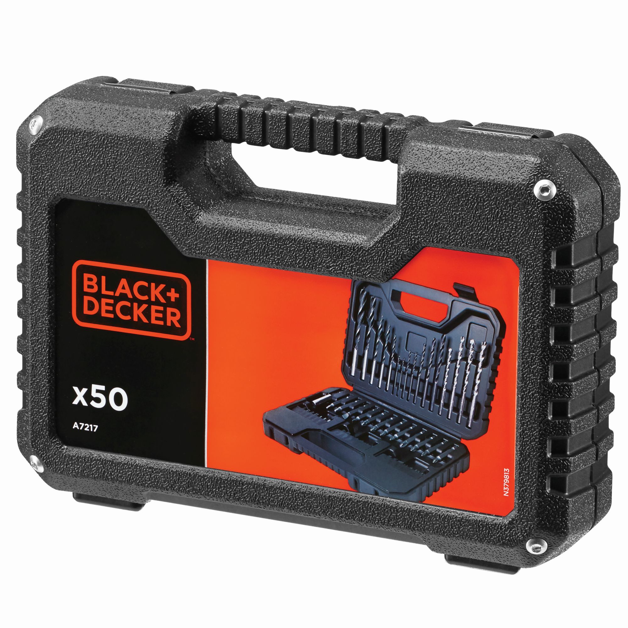 A7217-XJ - Juego de 50 piezas para Atornillar y taladrar con brocas 