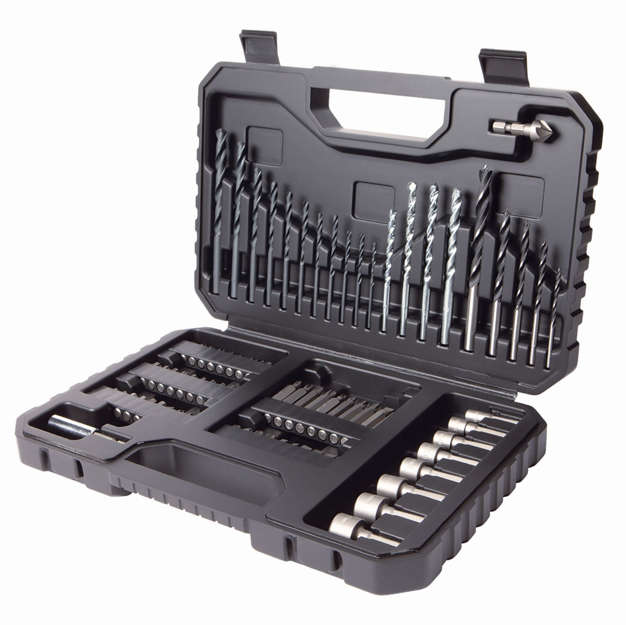 A7219-XJ - Juego de 80 piezas para Atornillar y taladrar con brocas 