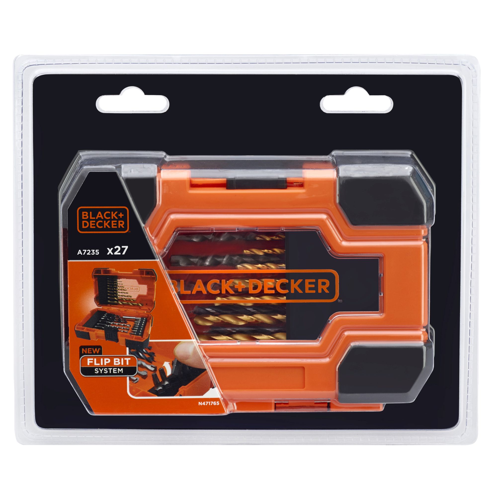 A7235-XJ - Juego de 27 Piezas para Atornillar y Taladrar. Brocas 