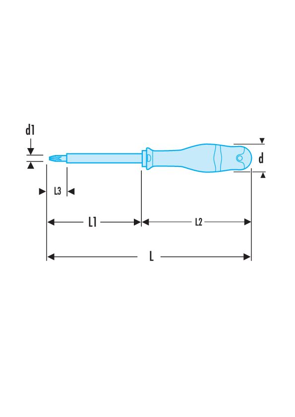 A.VE - Destornilladores PROTWIST® aislados 1.000 Voltios para tornillos ranurados - RFID