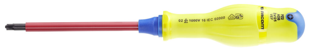 ADB. VEF - DESTORNILLADOR PROTWIST® BORNEO® PARA TORNILLOS MIXTOS RANURADOS - POZIDRIV® | ADB2X125VEF