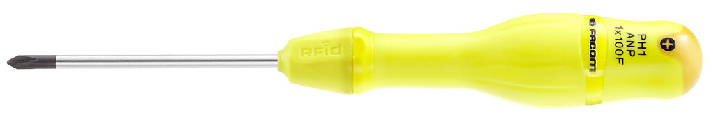 ANP - DESTORNILLADORES PROTWIST® PARA TORNILLOS CRUCIFORMES PHILLIPS® - HOJAS REDONDAS - RFID | ANP1X100FRFID