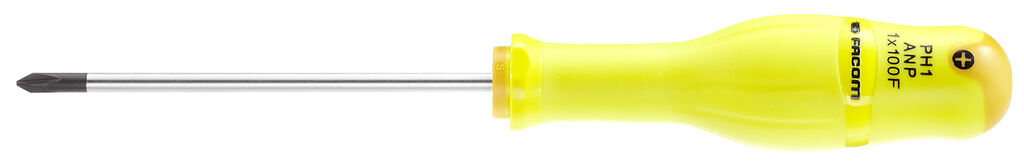 ANPF - Destornilladores PROTWIST® para tornillos cruciformes Phillips® - hojas redondas - FLUO