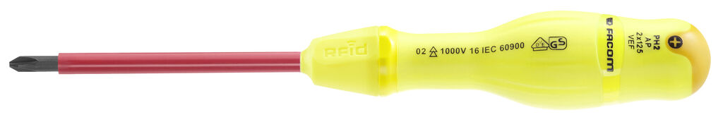 AP.VE - Destornilladores PROTWIST® aislados 1.000 Voltios para tornillos cruciformes Phillips® - RFID