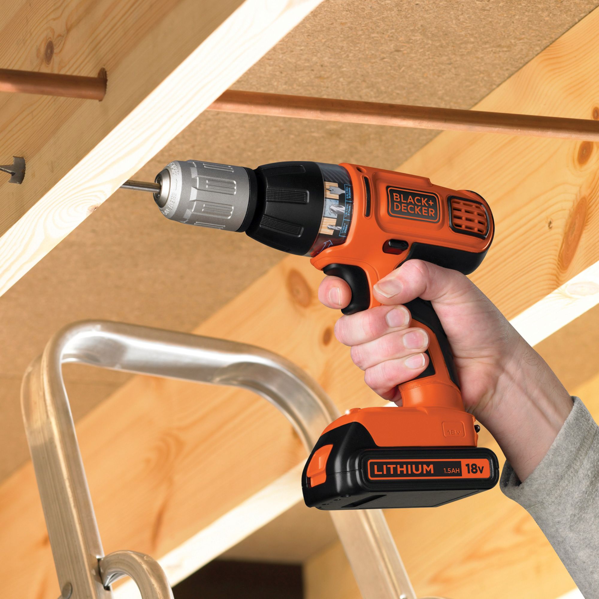 ASL188KB-QW - Taladro percutor Litio 18V AutoSelect