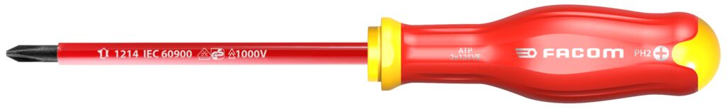 AP.VE - Destornilladores PROTWIST® aislados 1.000 Voltios para tornillos cruciformes Phillips®