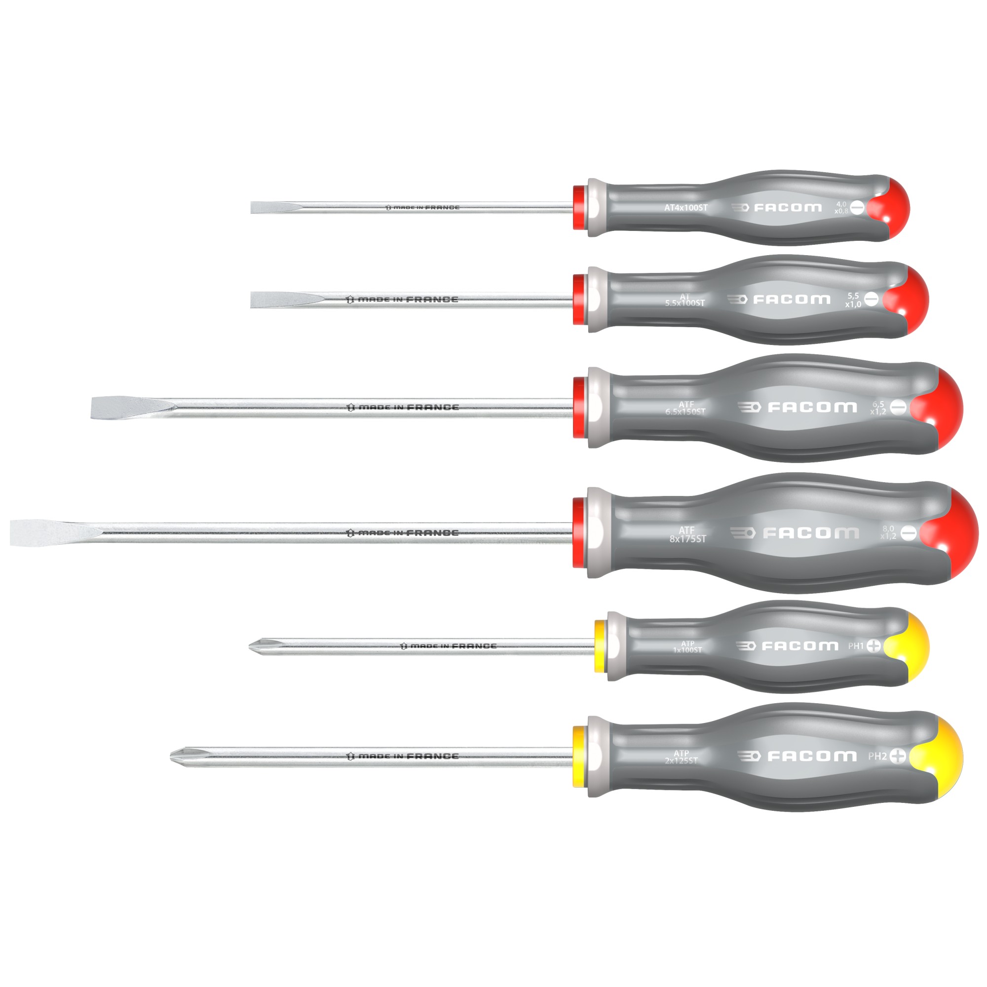 JUEGO 6 DESTORNILLADORES INOX