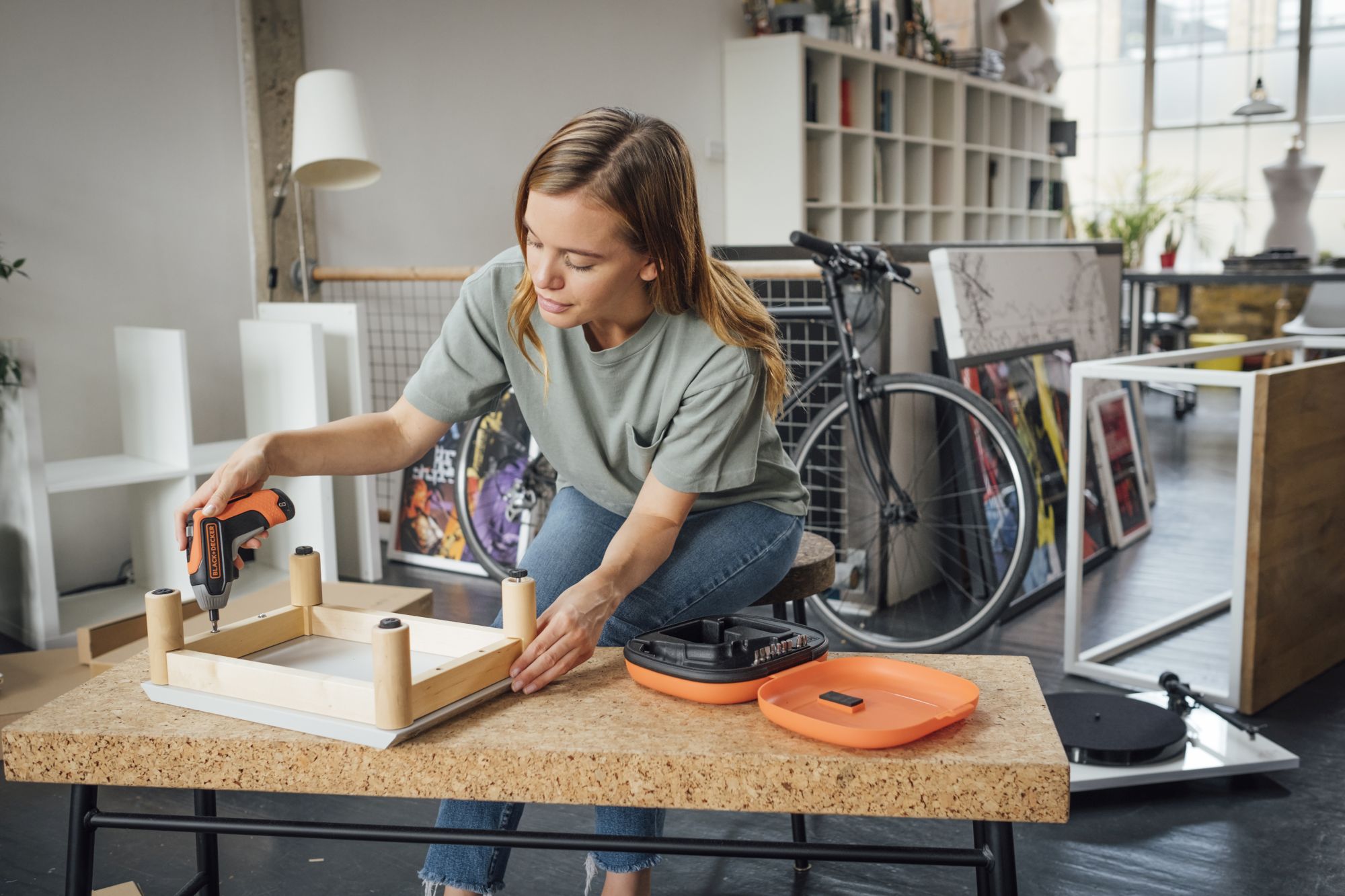 BCF611CK-QW Atornillador 3,6V de Carga Rápida