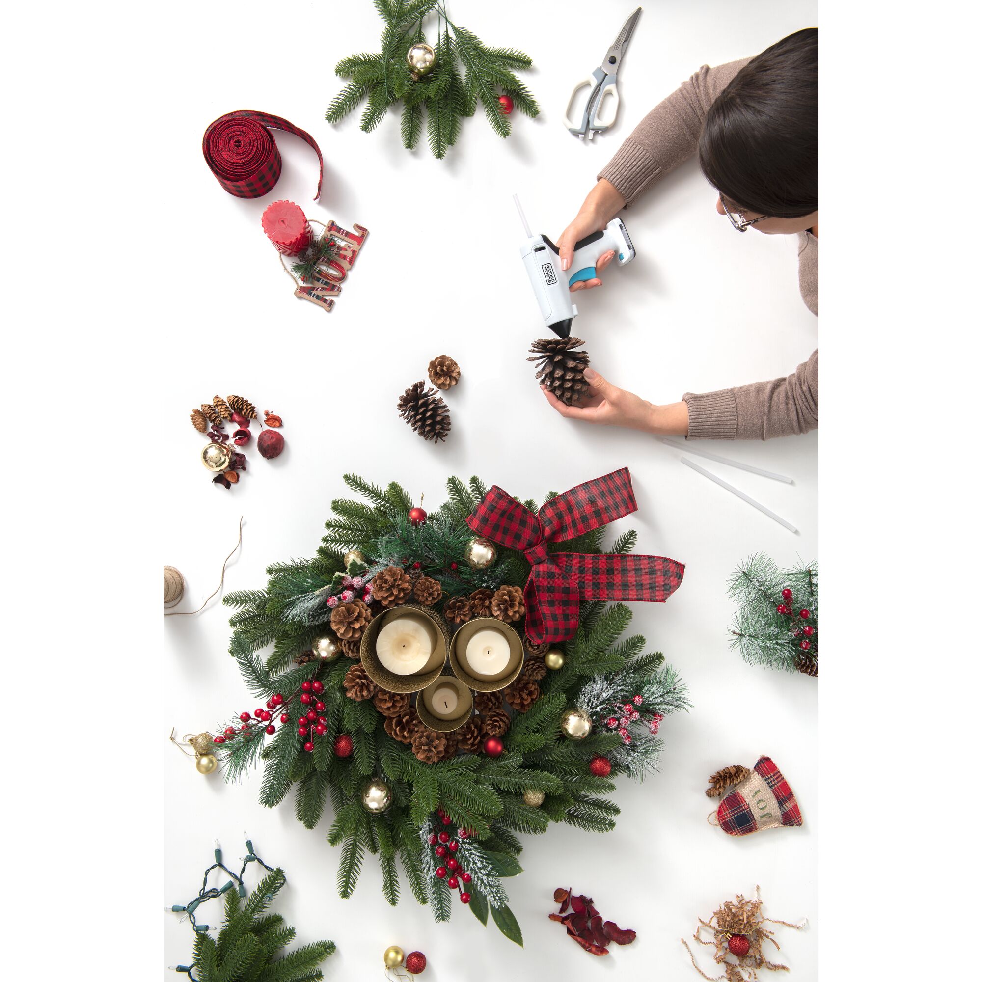 BCGL115-XJ Pistola de cola 3,6V