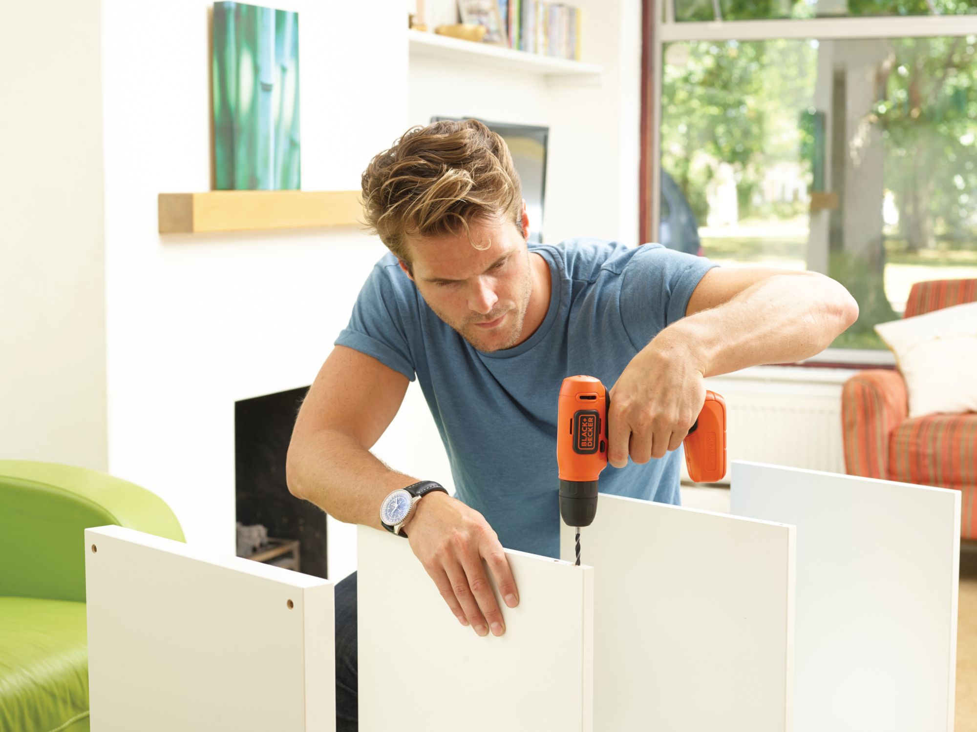 BDCD8-QW - Taladro atornillador SIN cable 7.2V Litio