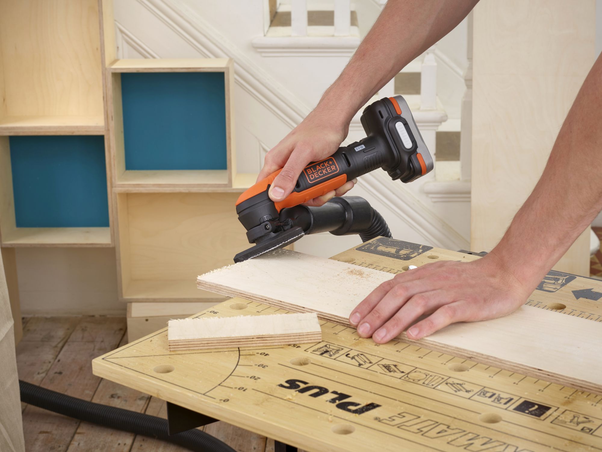 BDCDS12N-XJ - Lijadora de detalle 12V SIN batería/cargador