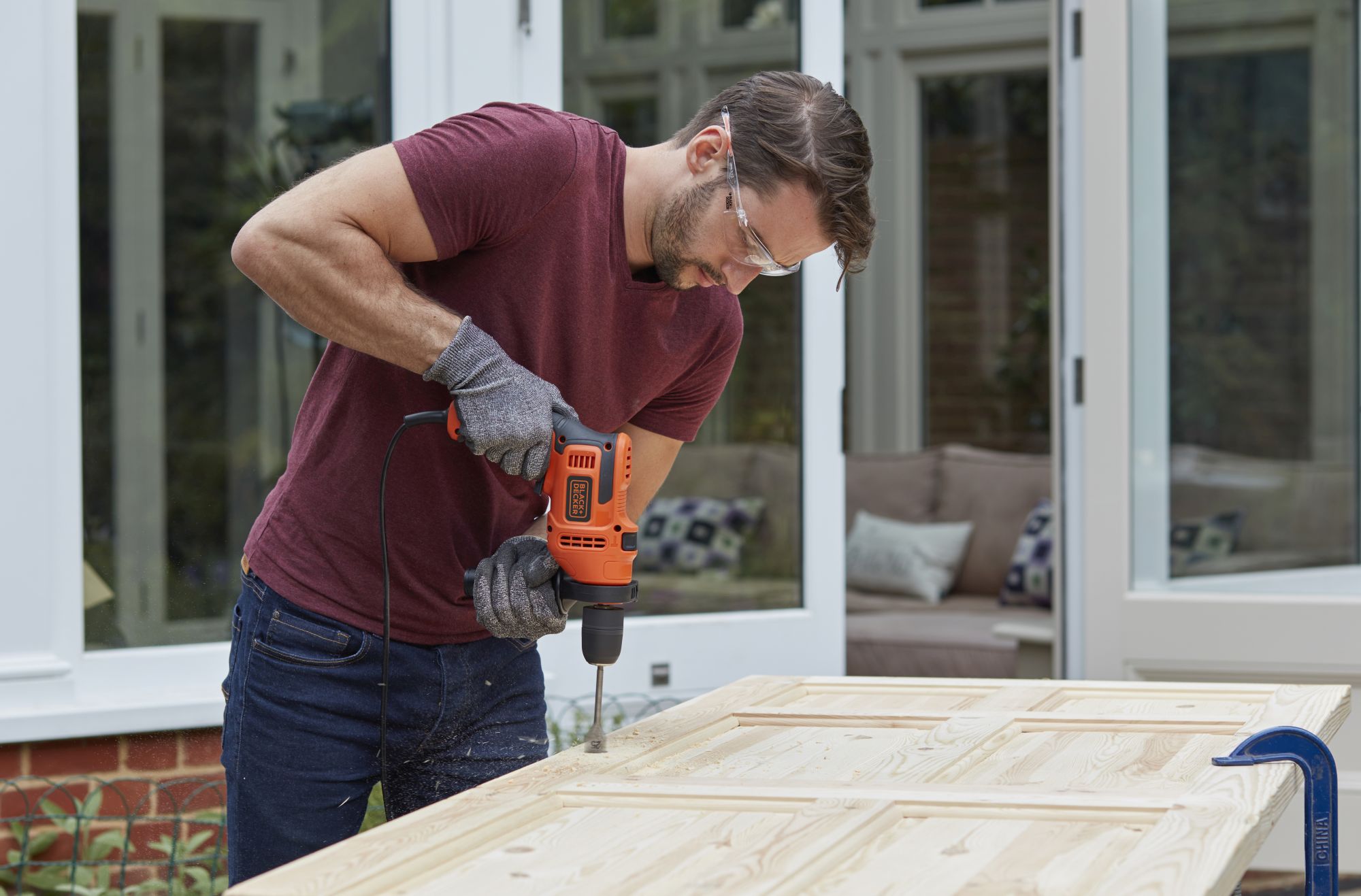 BEH200-QS - Taladro Percutor 500W