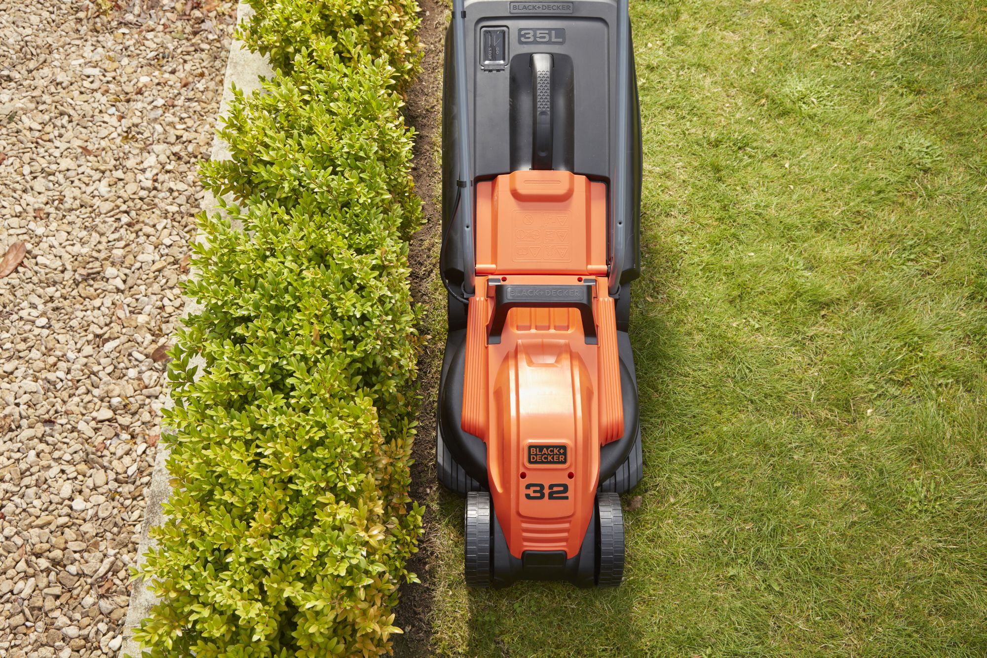 BEMW451BH-QS - Cortacésped 1200W 32cm con empuñadura engomada