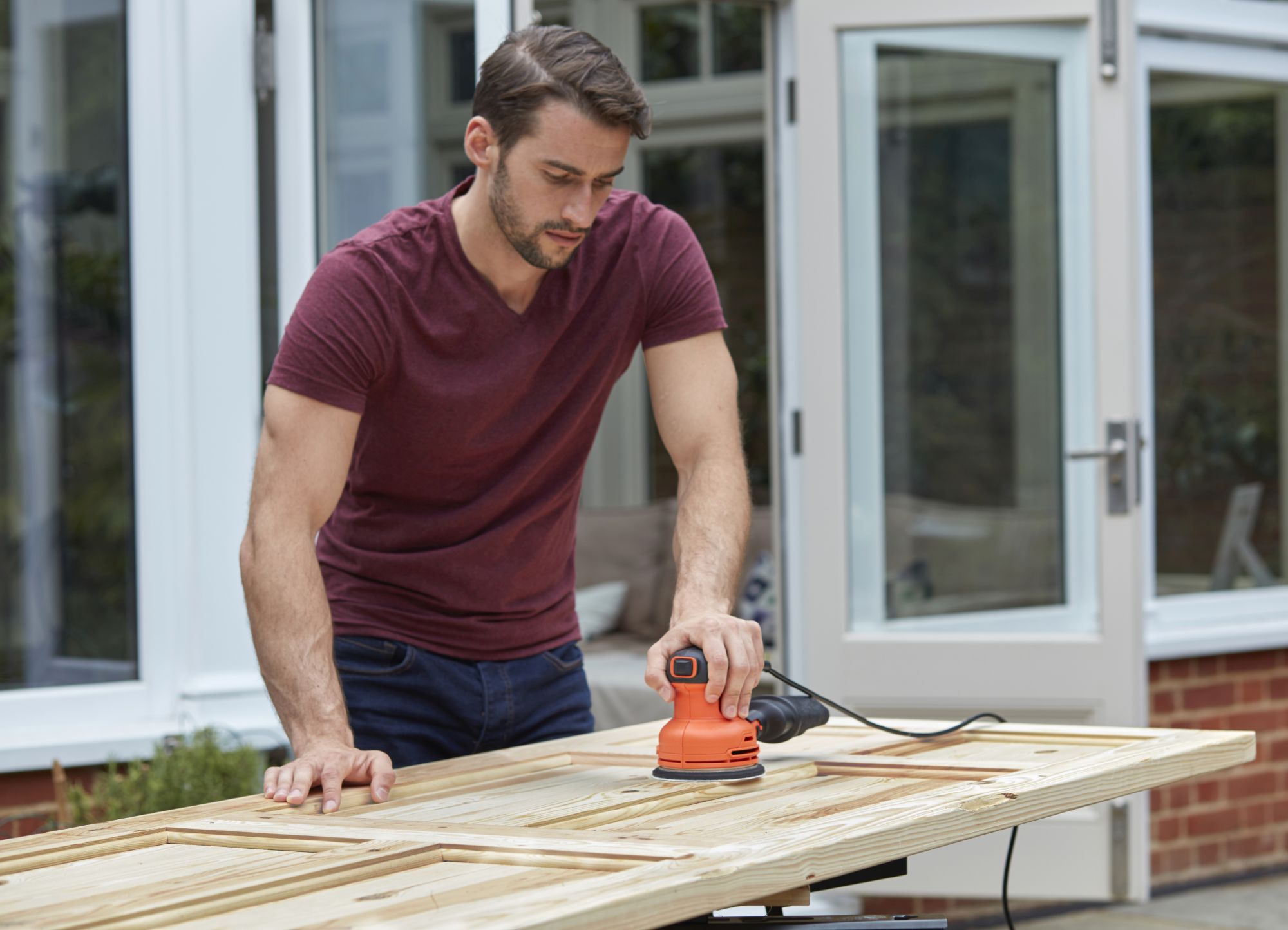 BEW210-QS - Lijadora Rotorbital 230W