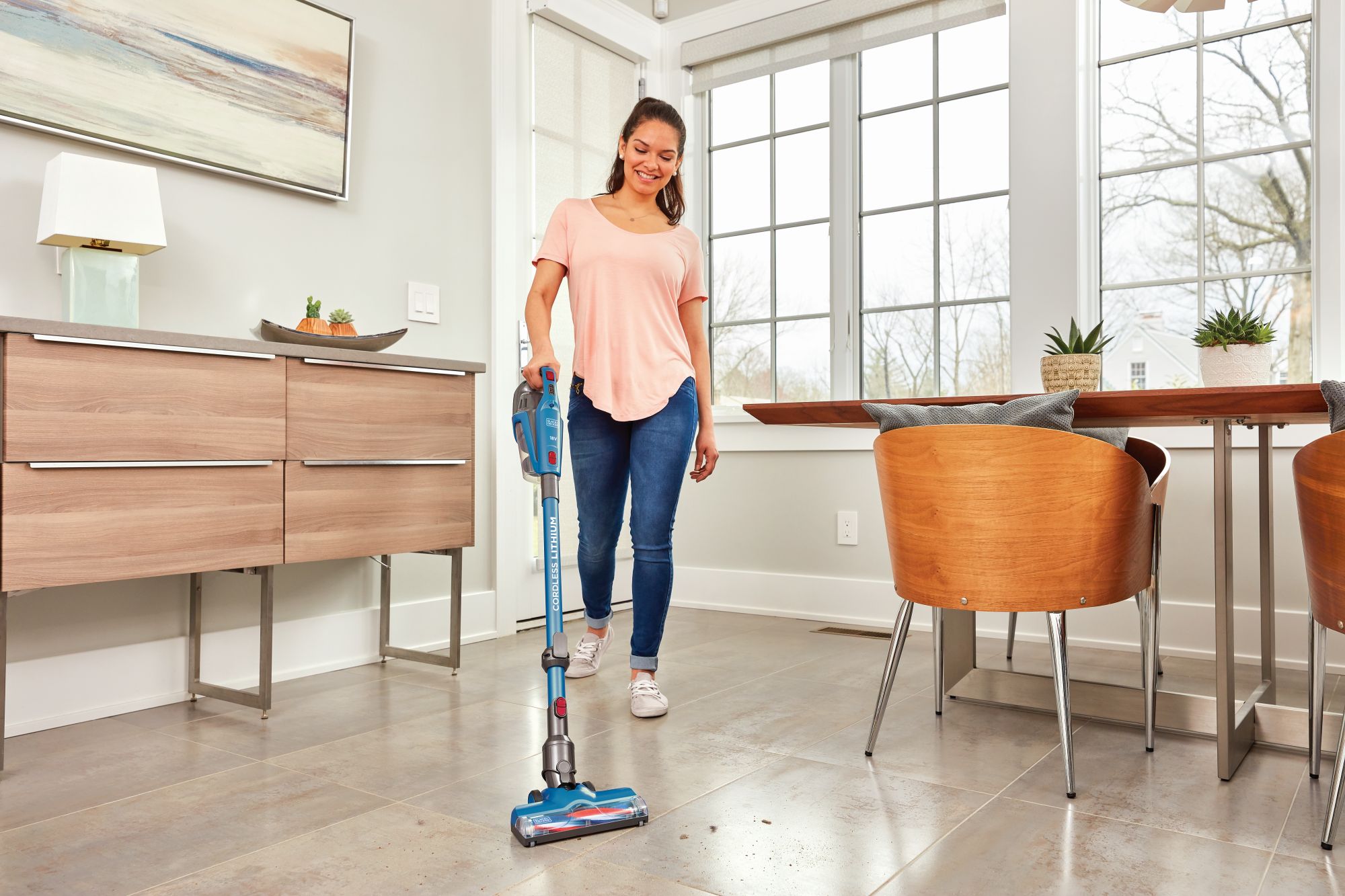 BHFE520J-QW - Aspirador de escoba 3 en 1 LITIO 18V