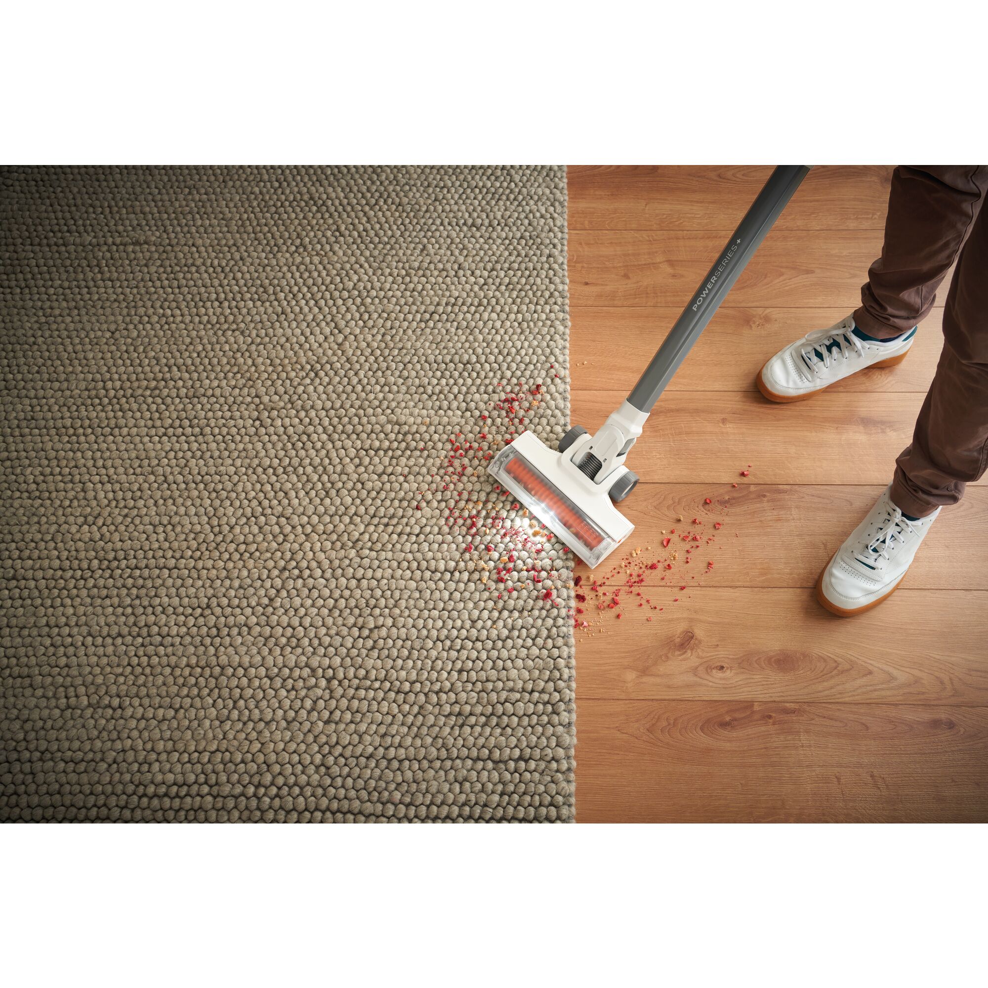 BHFEA515J-QW - Aspirador de escoba 2 en 1 con una batería 18V 1,5Ah