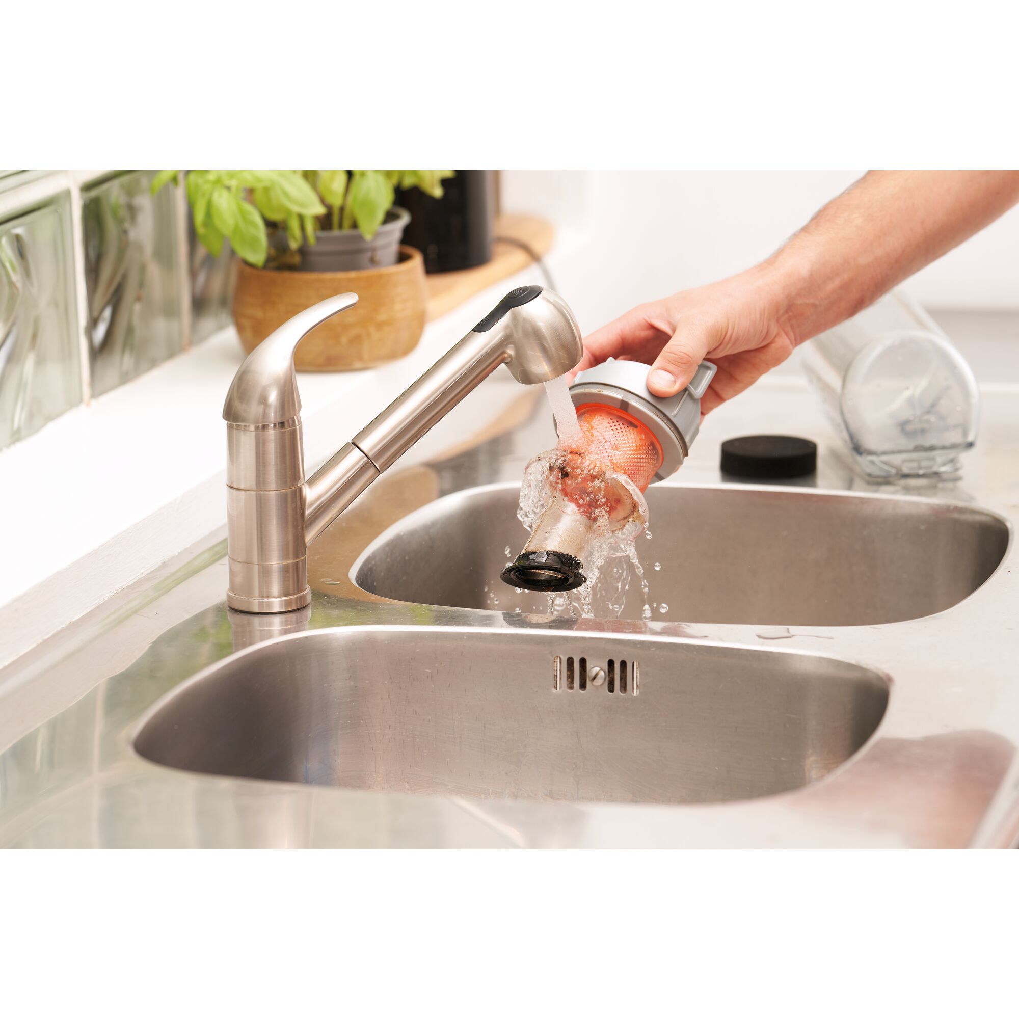 BHFEA515J-QW - Aspirador de escoba 2 en 1 con una batería 18V 1,5Ah