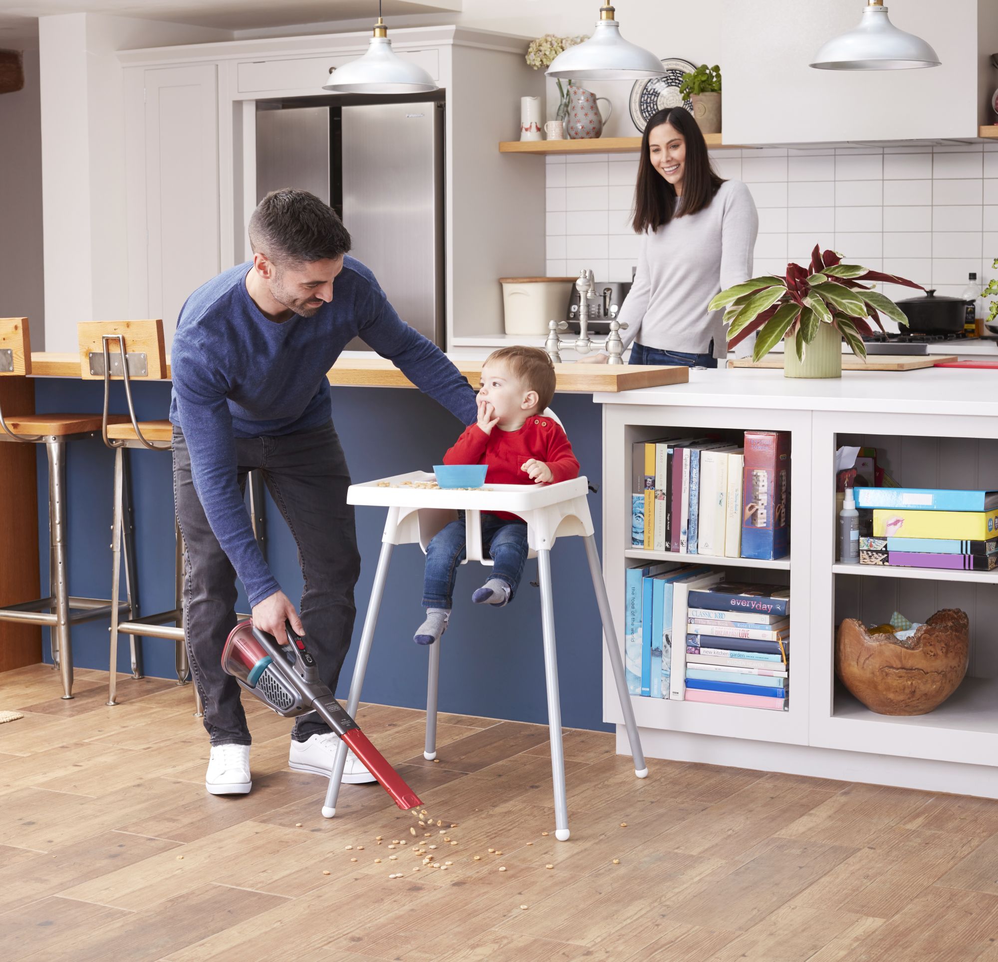 BHHV315J-QW - Aspirador de mano GEN 11. Potencia 12V y batería 1,5 Ah