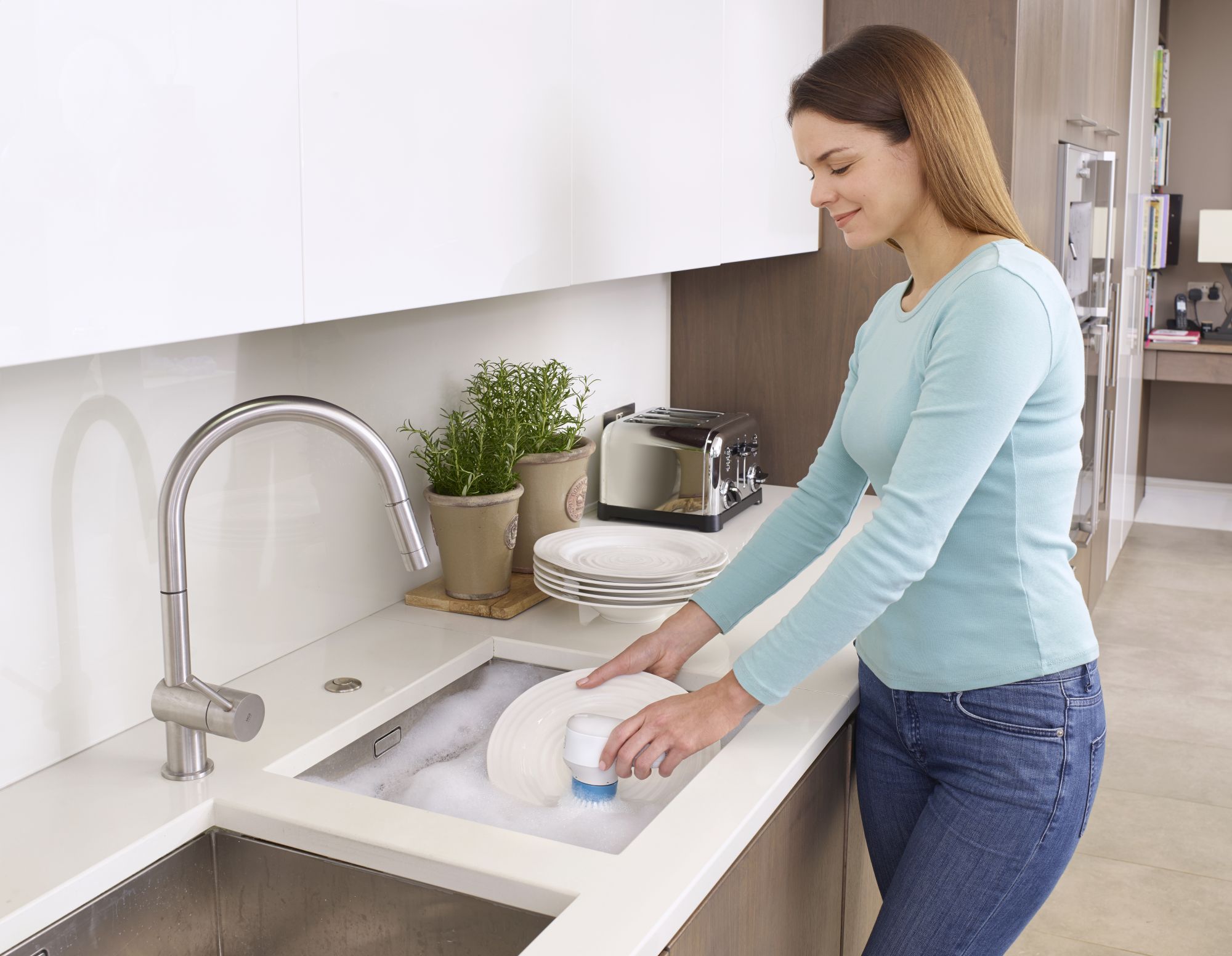 BHPC130-QW - Cepillo circular con pilas alcalinas