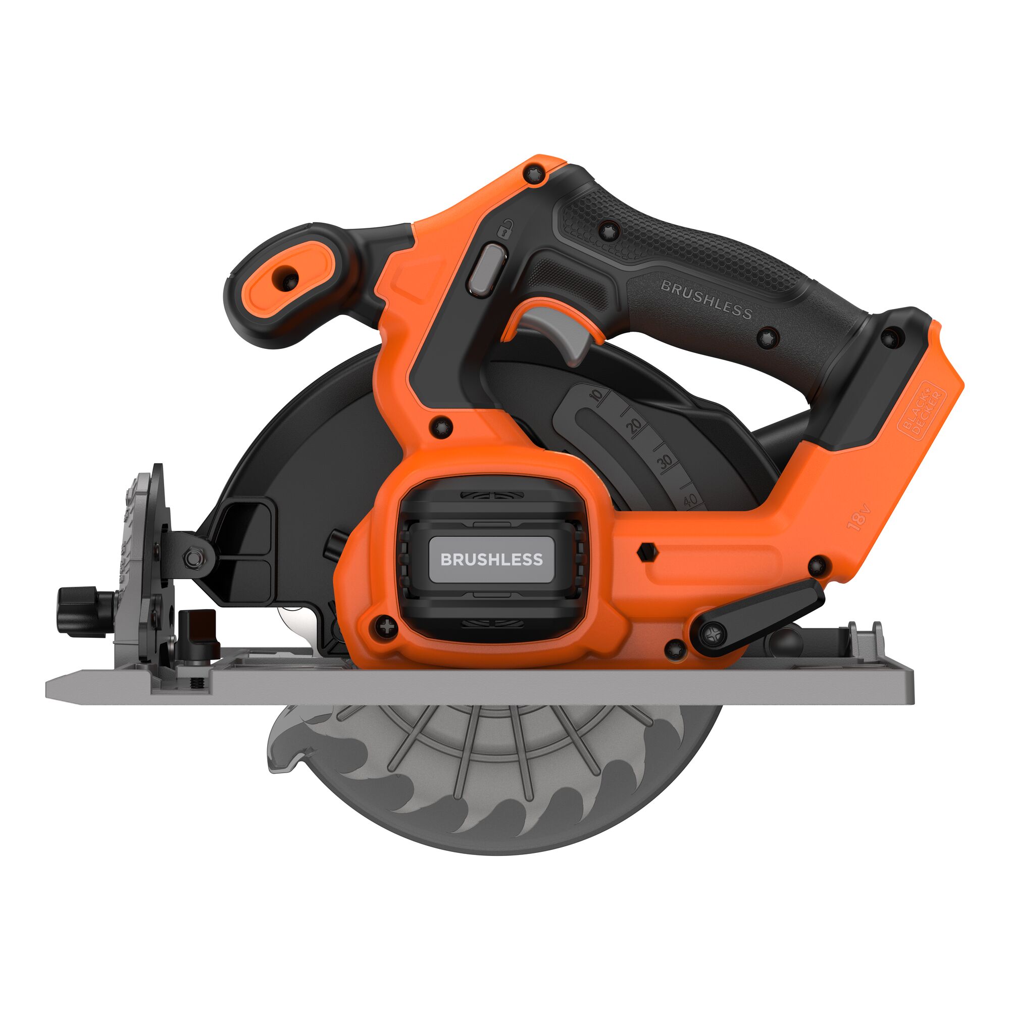 BLCCS78N-XJ - Sierra circular BRUSHLESS 18V 165mm con guía paralela. Sin batería/cargador