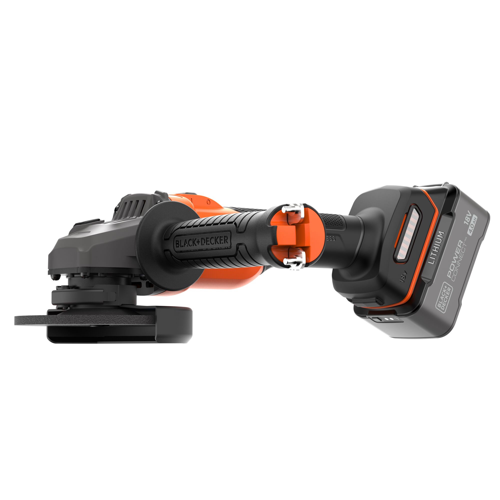 BLCG78M1-QW - Mini-Amoladora BRUSHLESS 18V 125mm con 1 batería 4Ah, 3 discos y bolsa de transporte