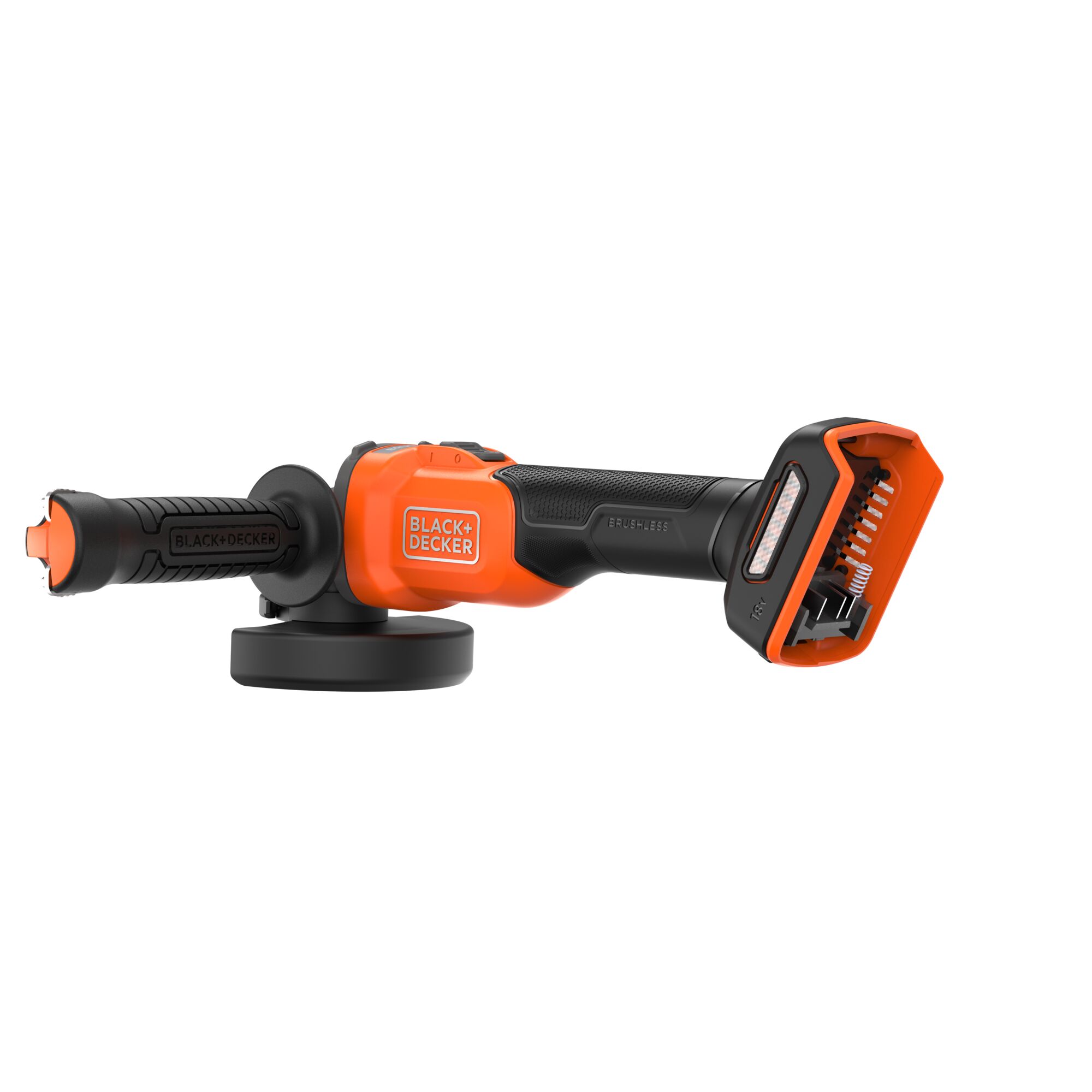 BLCG78N-XJ - Mini-Amoladora BRUSHLESS 18V 125mm con 1 disco, sin batería/cargador