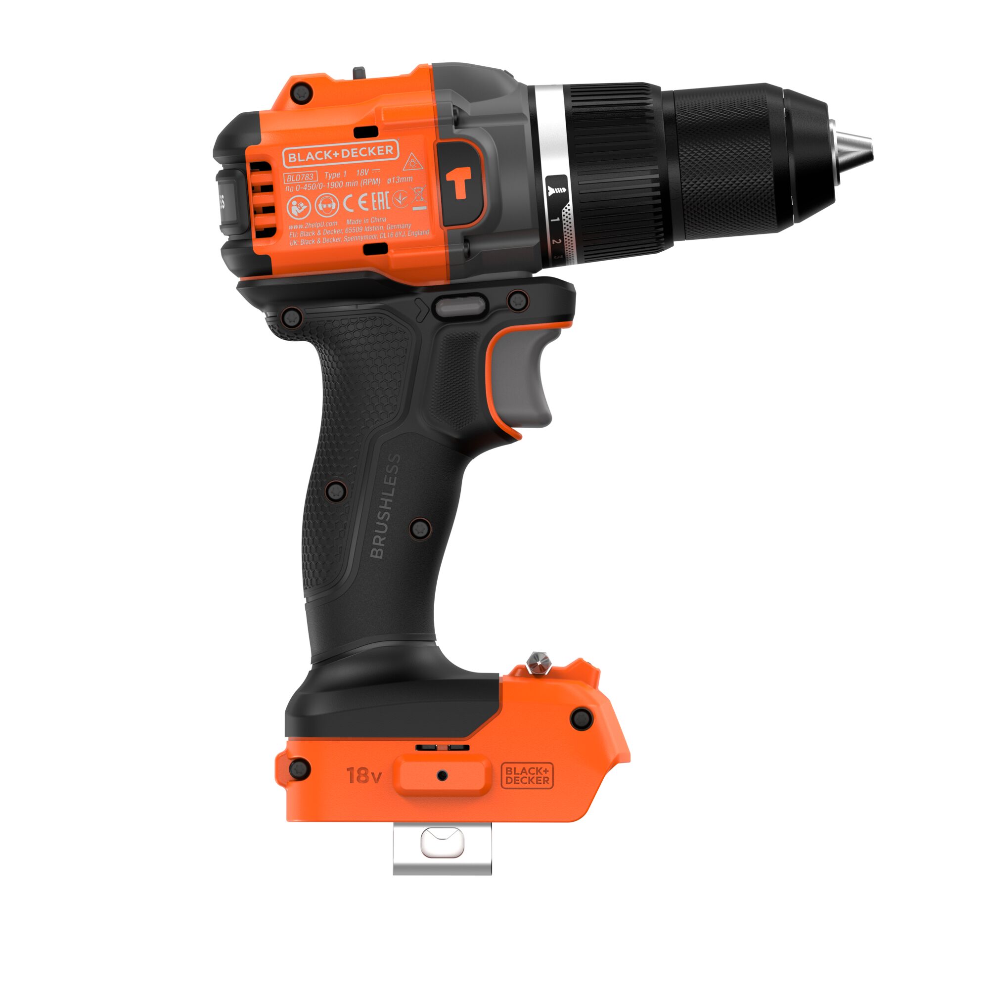 BLD783N-XJ - Taladro percutor BRUSHLESS 18V sin batería/cargador