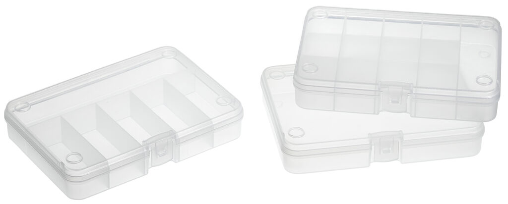 Juego de 3 cajas de plástico