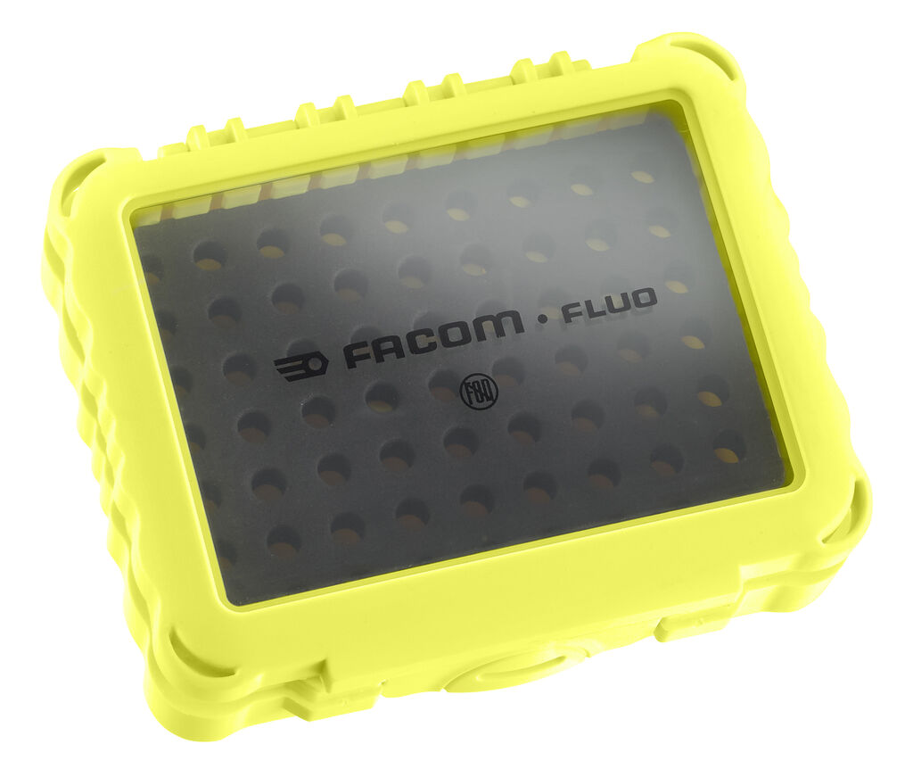 Caja vacía para 63 puntas FLUO