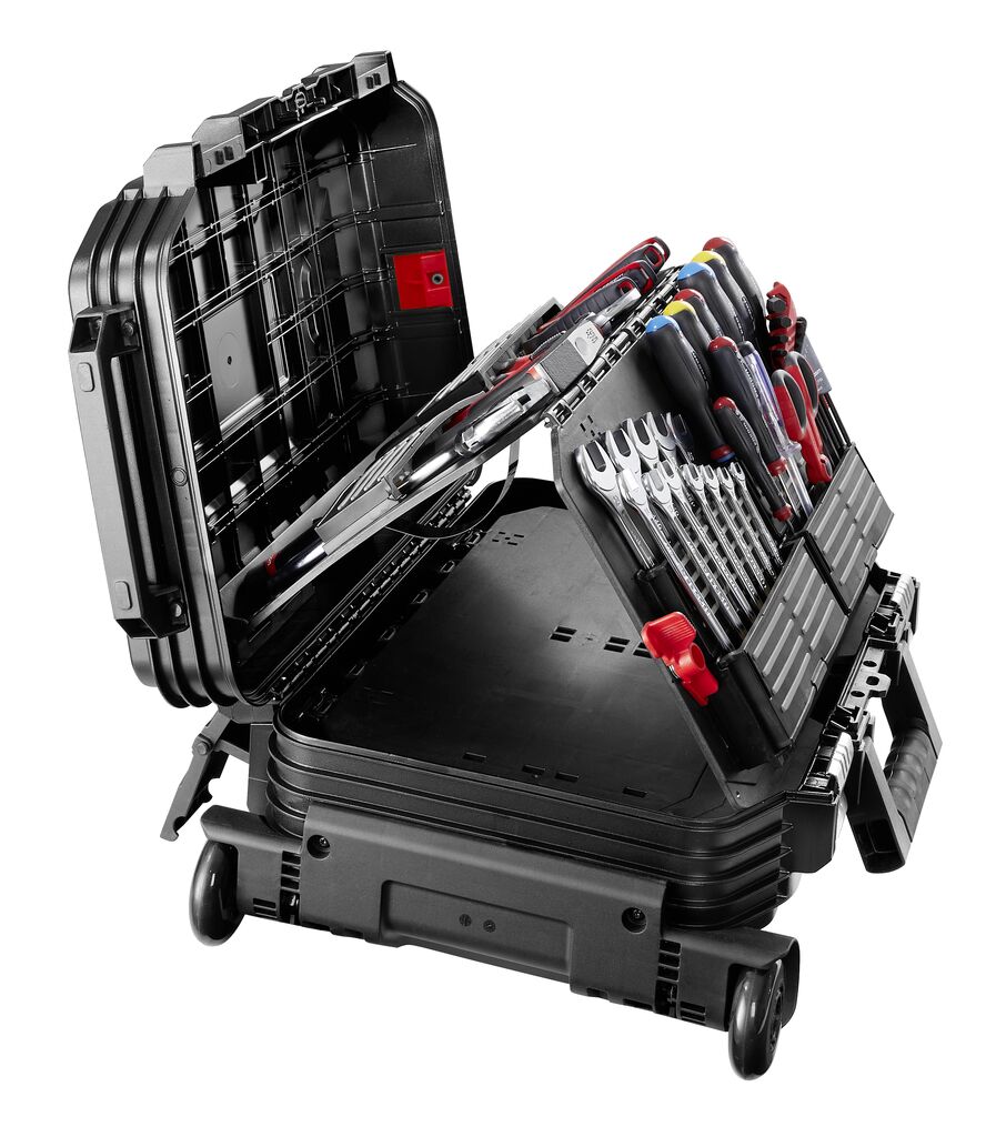 Composición 68 piezas con taladro dewalt