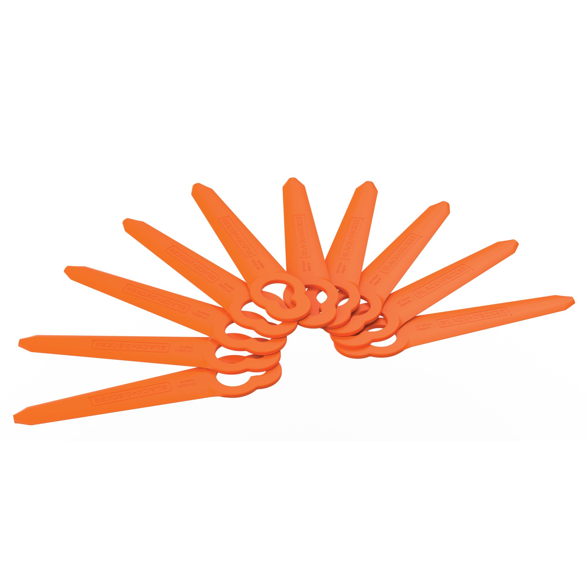 BZORB20-XJ - Cuchillas de recambio para cortabordes 18V 25cm (20 uds)