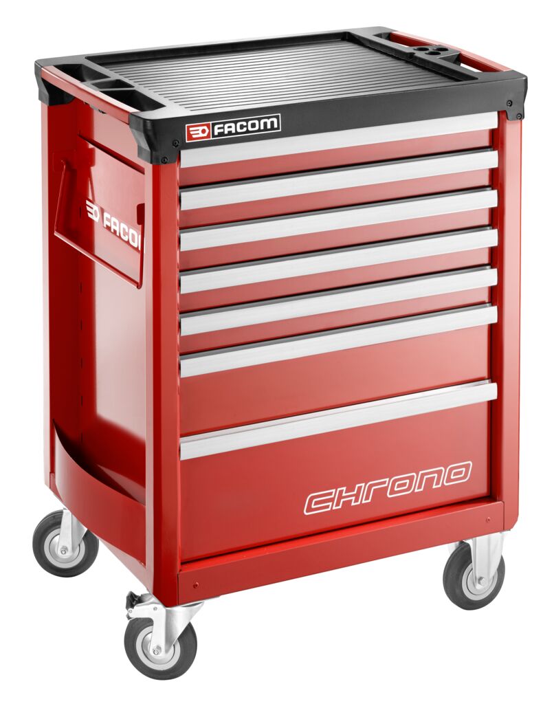 CARRO CHRONO.M3 7 CAJONES ROJO