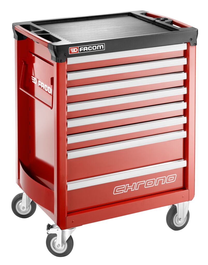 CARRO CHRONO.M3 8 CAJONES ROJO