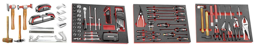 Selección 128 herramientas para la carrocería automóvil