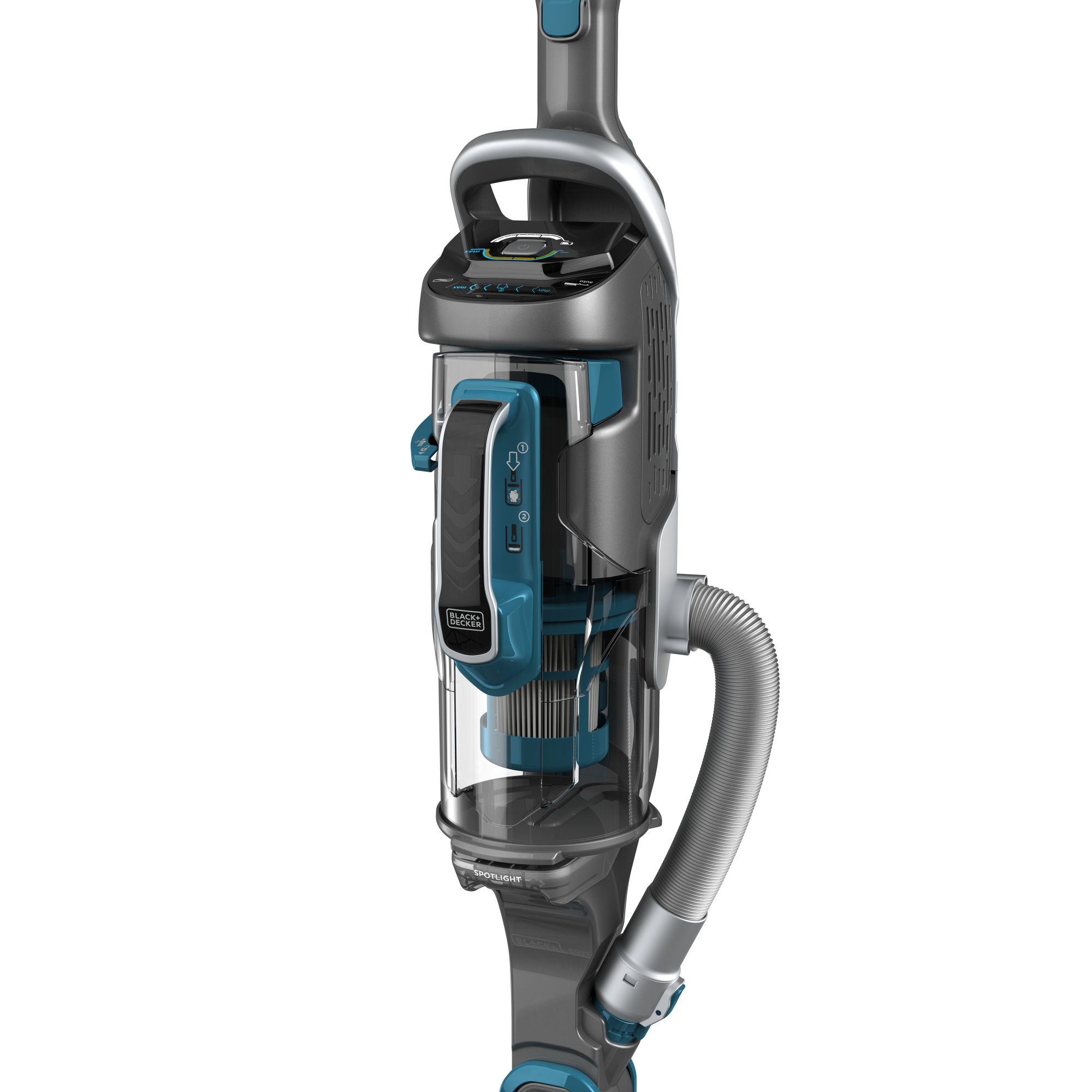 CUA525BH-QW - Aspirador de escoba 2 en 1 Multipower 45 Wh (18V x 2.5Ah)